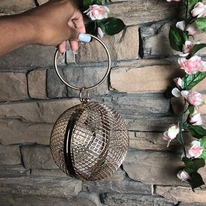 Caged purse
